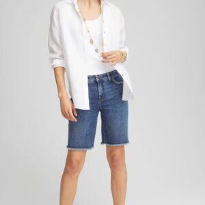 Women's Chico's So Slimming Girlfriend Denim Shorts -- 2 (12)
